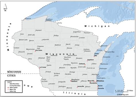 List of municipalities in Wisconsin by population .